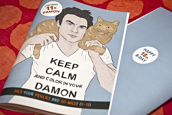 Keep Calm and Color In Your Damon